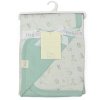 E13405: Baby Jungle Double Layer Muslin Wrap With Waffle Lining