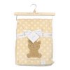 M14338: Baby Bear Embroidery Wrap