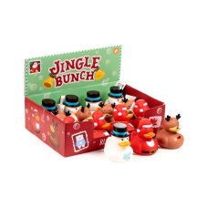 XTY1038: Jingle Bunch Christmas Duck Bath Time Toy- Assorted