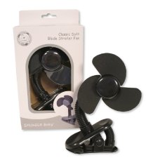 AC-50-0016B: Black Soft Blade Stroller Fan