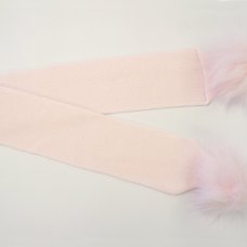BW-0503-0454: Childrens Scarf With Pom Poms