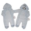 BIS-2020-2561: Baby Boys All in One with Hood - Panda (NB-6 Months)