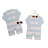 BIS-2120-6232: Baby Zip Up Swimsuit & Sunglasses- Sky (12-24 Months)