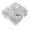 BIT180767-G: 2 Pack Baby Hooded Towels - Grey