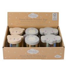 BM238: Bambino Drum Rattles- 6 Assorted