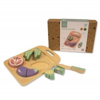 BT-24-0005: Wooden 10 Piece Vegetable Cutting Board