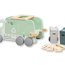 BT-24-0016: Wooden Educational Recycling Truck (13 pcs)
