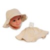 BW-0503-632T: Baby Boys Hat With Chin Strap- Taupe (0-12 Months)