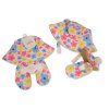 BW-0503-637: Baby Girls sun Hat And Non Slip Shoes (0-18 Months)