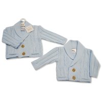 BW-10-633: Knitted Baby Boys Cardigan (NB-9 Months)