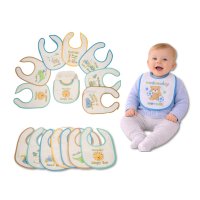 BW-104-832: Baby Boys Seven Days of the Week Bibs (7 Pack)