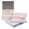 BW 111-233: 2 Pack Fitted Cotton Cot Sheets (60 x 120 cms)