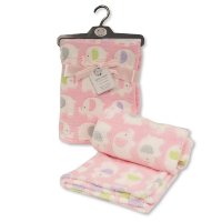 BW-112-1033-P: Baby Pink Elephant Wrap