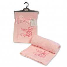 BW-112-1056-P: Baby Cute As A Button Wrap- Pink