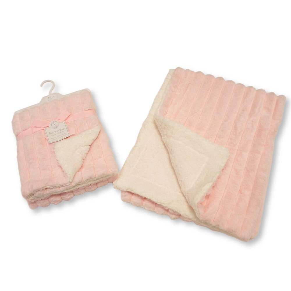 BW-112-2040P: Baby Plush Fur Wrap - Pink BW-112-2040P: Baby Plush Fur Wrap - Pink