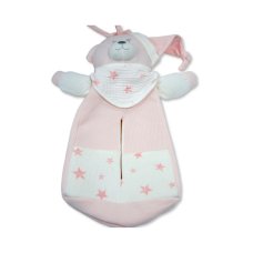 BW-112-3006P: Baby Teddy Nappy/ Diaper Storage Bag - Pink