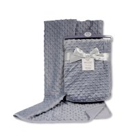 BW-112-943G: Baby Velour Bubble Wrap with Cotton Back-Grey