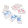BW-61-2117: Baby Socks in Mesh Bag - I Love Dad