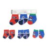 BW-61-2245: Baby Boys 3 Pack Socks (0-6 Months)