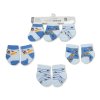BW-61-2246: Baby Boys 3 Pack Socks (0-6 Months)