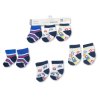 BW-61-2247: Baby Boys 3 Pack Socks (0-6 Months)
