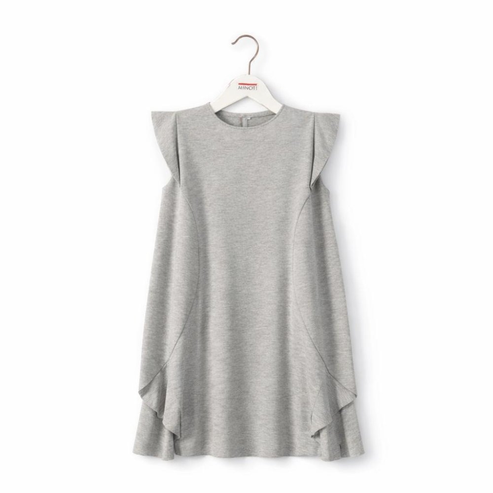 Wilderness 4: Viscose Elastane Jersey Marl Dress (3-8 Years) Wilderness 4: Viscose Elastane Jersey Marl Dress (3-8 Years)