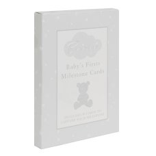 CG1535: BAMBINO LITTLE STAR BABY MILESTONE CARDS WITH FOIL (30 cards)