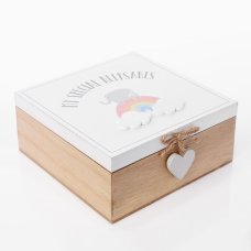 CG1868: PETIT CHERI RAINBOW KEEPSAKE BOX "MY SPECIAL KEEPSAKES"