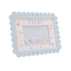 CG2034B: Petit Cheri Scallop Frame 6" x 4" Blue - Its A Boy
