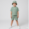 F09342TOD: Boys T-Shirt & Short Outfit With Bucket Hat (2-4 Years)