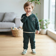 G10963INF: Baby Boys Sweatshirt, T-Shirt & Jog Pant Outfit (12-24 Months)
