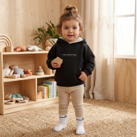 G11606INF: Baby Girls Hoodie, Rib Legging & Socks Outfit (12-24 Months)