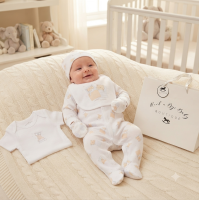 G12578NB: Baby Unisex Sweet Dreams 6 Piece Mesh Bag Gift Set (NB-6 Months)