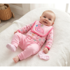 G2350: Baby Girls Flamingo 4 Piece Outfit (3-12 Months)