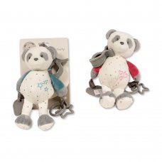 GP-25-1110: Baby Panda Activity Toy with Clip and Teethers (0+ Months)