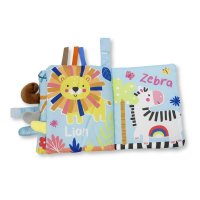GP-25-1461: Baby 3D Cloth Book - Jungle Friends