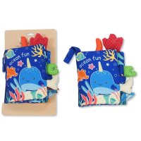 GP-25-1463: Baby 3D Cloth Book - Ocean Fun