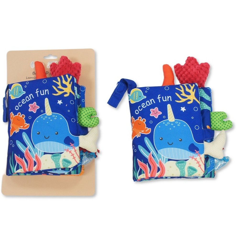 GP-25-1463: Baby 3D Cloth Book - Ocean Fun GP-25-1463: Baby 3D Cloth Book - Ocean Fun