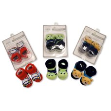 GP-2516-0624: Baby Boys Assorted 3D Socks (0-3 Months)