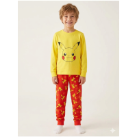 GX580: Kids Pokemon Pikachu Pyjama (6-7 Years)