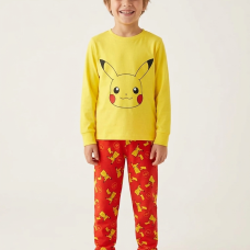 GX580: Kids Pokemon Pikachu Pyjama (6-7 Years)