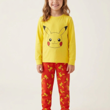 GX580: Kids Pokemon Pikachu Pyjama (6-7 Years)