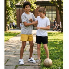 GX581: Kids 2 Pack Shorts  (9-10 Years)