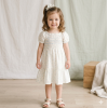 H14294TOD: Girls Smocked Dress & Scrunchie Set (2-4 Years)