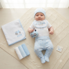 H14864: Baby Boys Farm 10 Piece Mesh Bag Gift Set (NB- 6 Months)