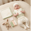 H14879NB: Baby Unisex Bunny 10 Piece Mesh Bag Gift Set (NB-6 Months)