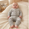 J15588: Baby Boys Knitted 2 Piece Outfit (0-9 Months)