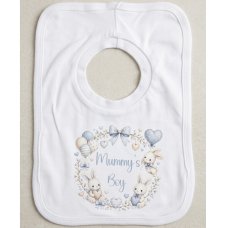 KWB136: Mummy's Boy Bunny Over Head Bib