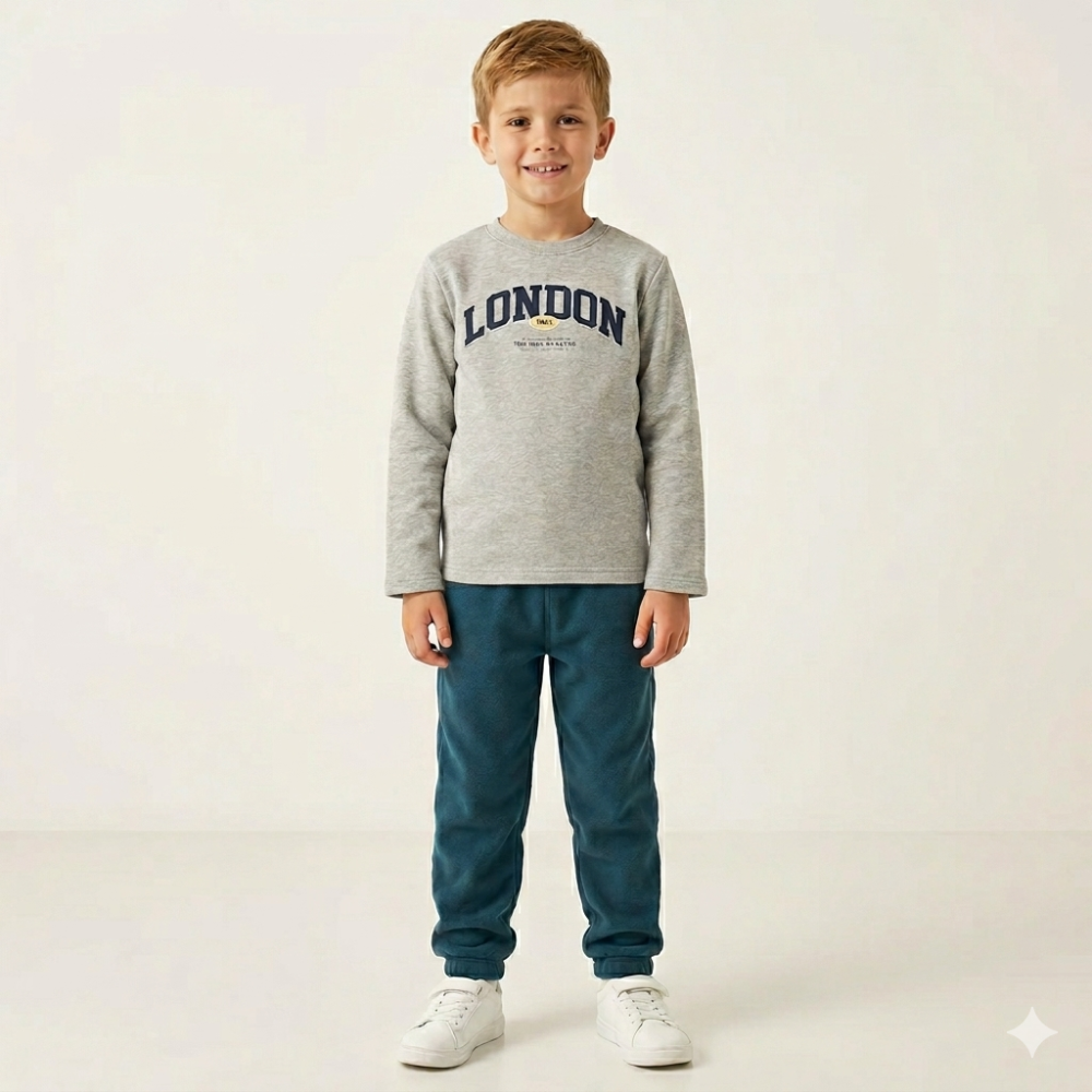 LFX823: Kids Top & Jog Pant Outfit (4-12 Years) LFX823: Kids Top & Jog Pant Outfit (4-12 Years)