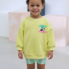 NX764: Minnie Mouse Sweatshirt & Cycle Shorts Set (9 months- 7 Years)